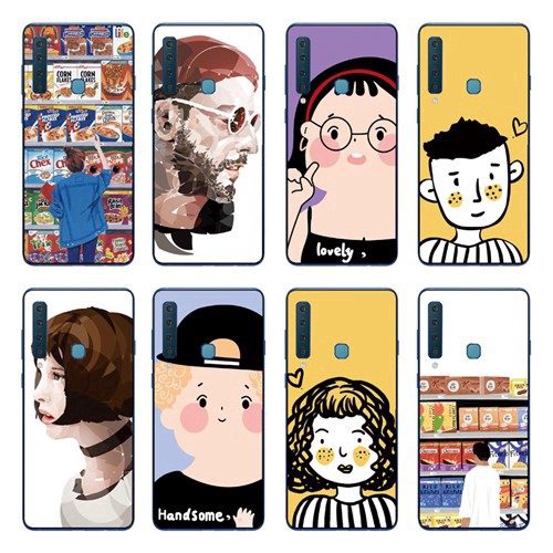 Ốp điện thoại hình nhiều mẫu đáng yêu cho Samsung A6 / A8 / Plus A9 2018 / A9S / A8S