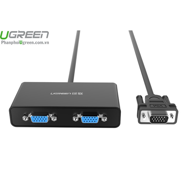 Cáp chia cổng VGA 1 ra 2 chính hãng Ugreen 40254 cao cấp