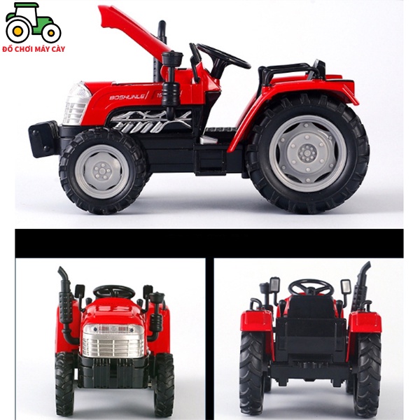 Máy kéo 55 HP – Ca bô tròn, xe máy cày đồ chơi, xe nông trại, đầu kéo, mã sản phẩm MK01