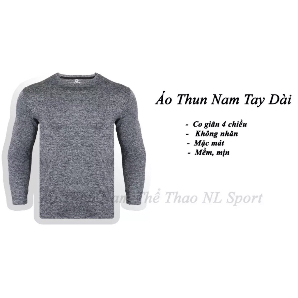 Áo giữ nhiệt nam áo dài tay áo thể thao nam 5 màu