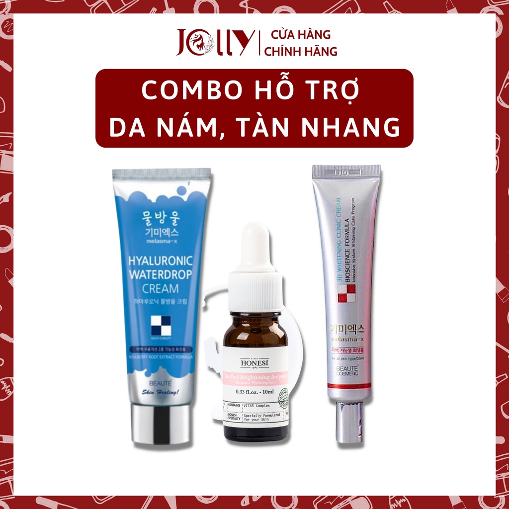 Combo Hỗ Trợ Da Nám, Tàn Nhang Hiệu Quả - Hàng Chính Hãng