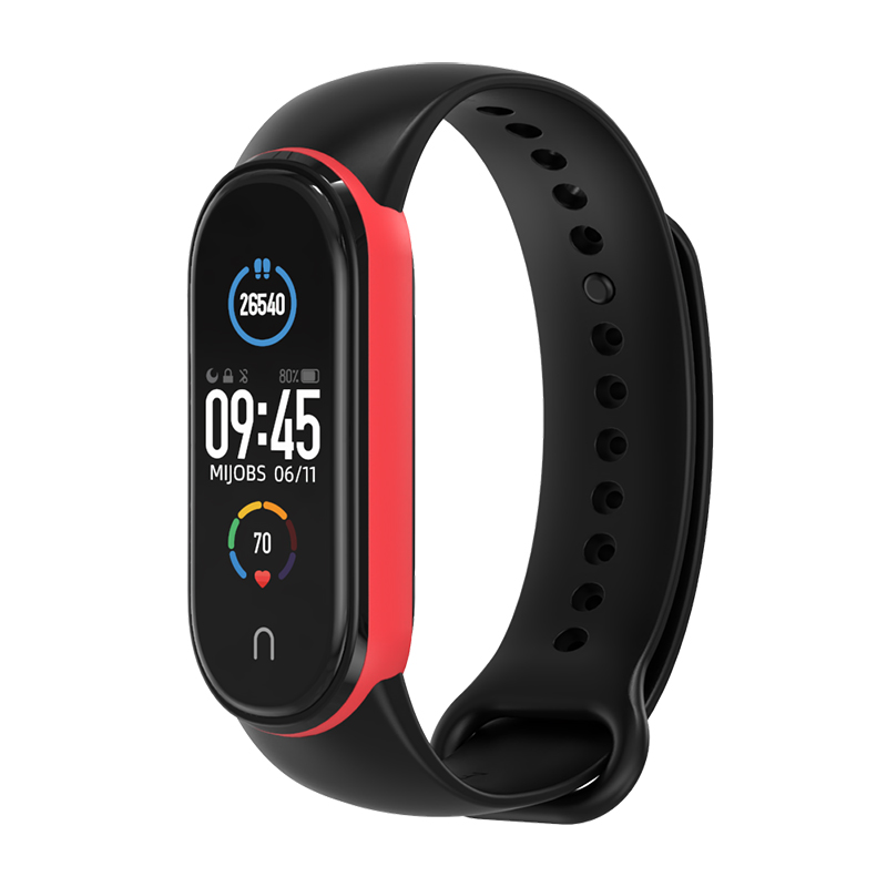 Dây Đeo Silicone Cho Đồng Hồ Thông Minh Xiaomi Mi Band 5 miband 5 NFC