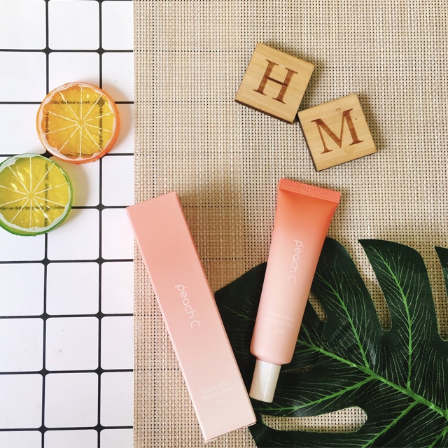 Kem Lót Kiềm Dầu,Che Phủ Lỗ Chân Lông Peach C Peach Glow Makeup Base 35ml