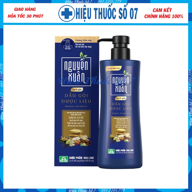 Dầu gội Nguyên Xuân sạch gàu 250ml