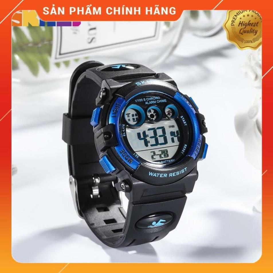 Đồng Hồ Trẻ Em Thể Thao điện tử dây cao su Skmei 1451