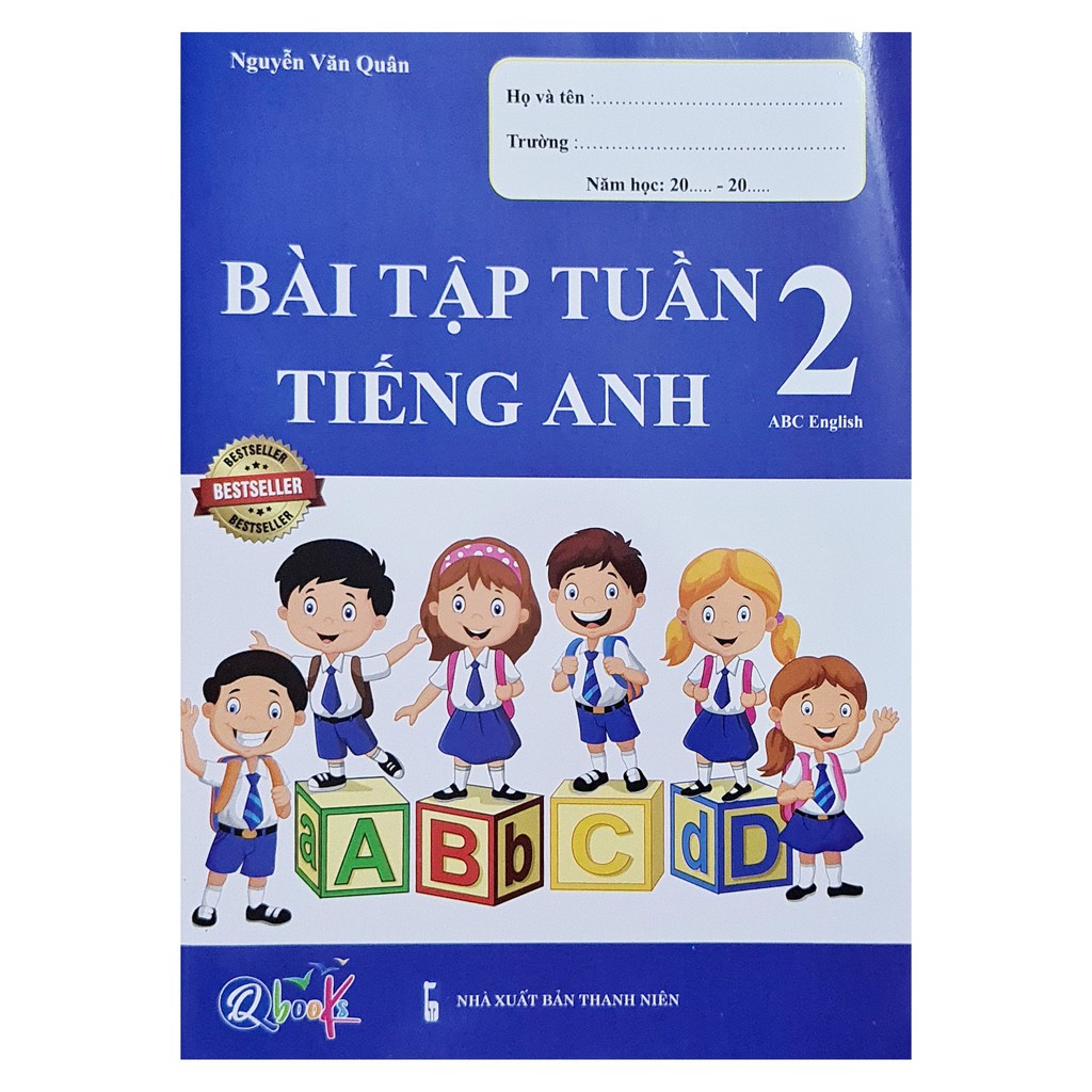 Sách - Bài tập tuần Tiếng Anh lớp 2 ( ABC English)