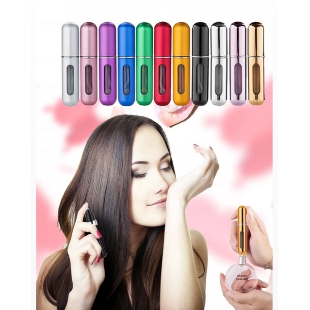 Chai Chiết Nước Hoa 5ml Du Lịch Nhỏ Gọn Tiện Dụng Lọ Ống Chiết Nước Hoa Du Lịch