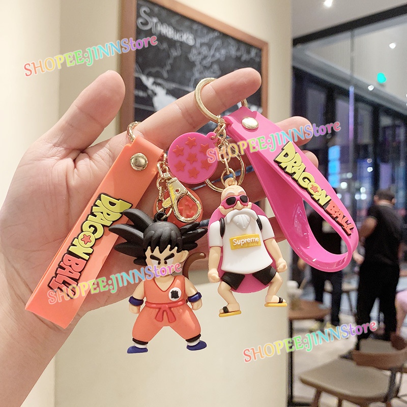 Móc khóa hình Son Goku Kuririn Bobo Pilaf Chiaotzu Majin Buu anime Dragon Ball Z