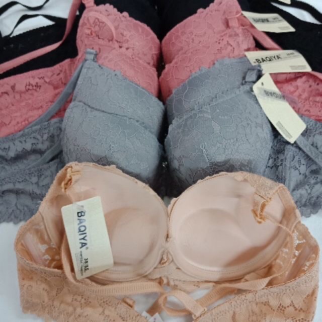 (102 ảnh video có thật )áo lót BAQIYA chuẩn thái ,dày có gọng đệm mút mềm nâng ngực