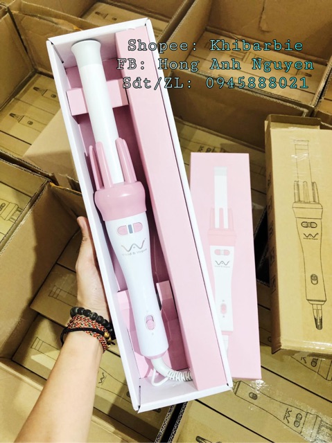 [Mã FMCGLOC giảm 5% đơn 250K] (CHÍNH HÃNG) MÁY UỐN XOĂN TỰ ĐỘNG VIVID shop tự quay clip và chụp máy | BigBuy360 - bigbuy360.vn