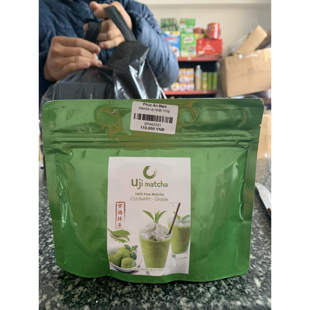 Bột trà xanh nhật bản matcha Uji – 100g
