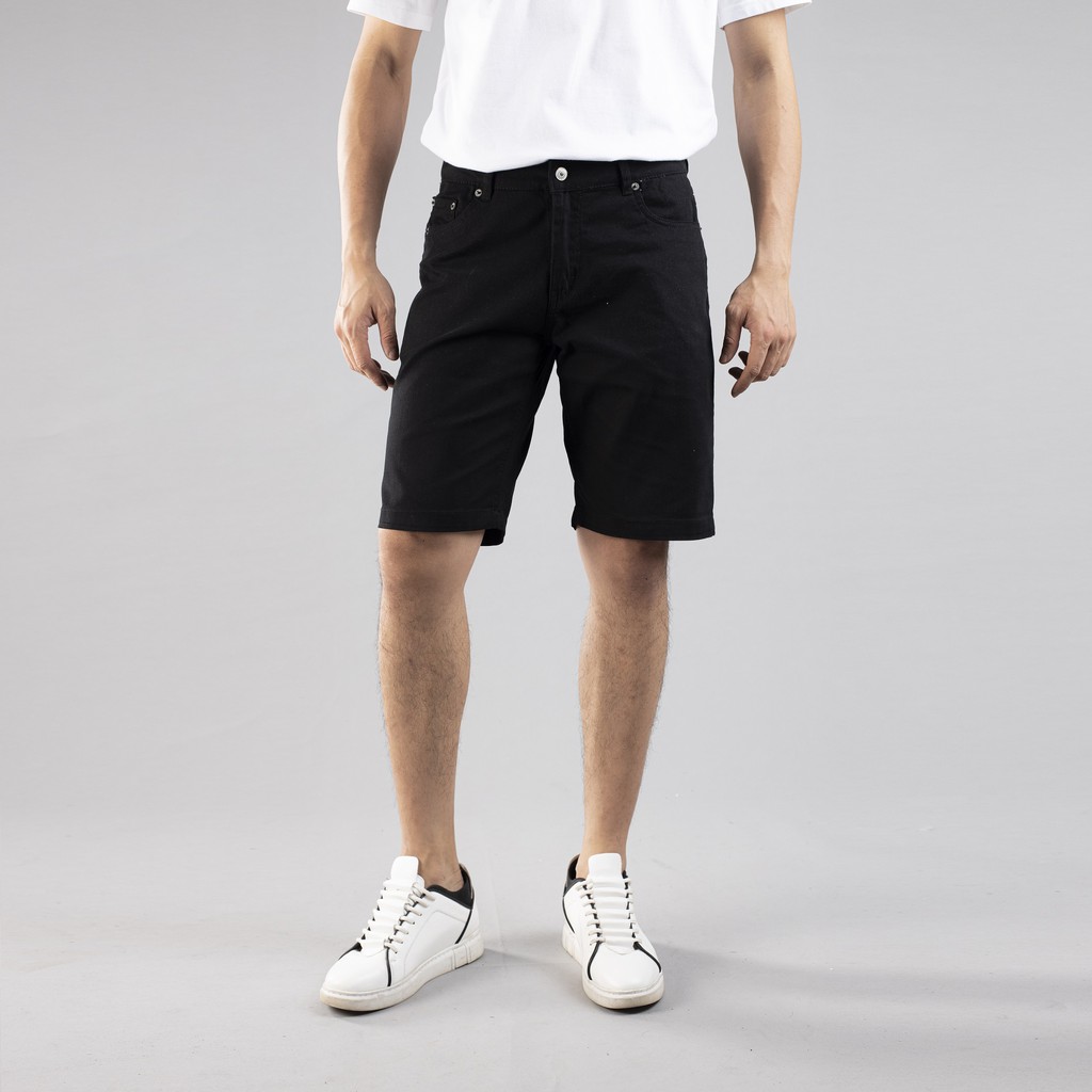 [Mã SKAMA06 giảm 8% TỐI ĐA 50K đơn250K] Quần short nam Galvin chất cotton kaki co giãn có khóa túi QSGV22 - Leo Vatino