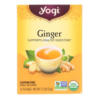 Trà gừng hữu cơ Yogi Hộp 16 túi lọc