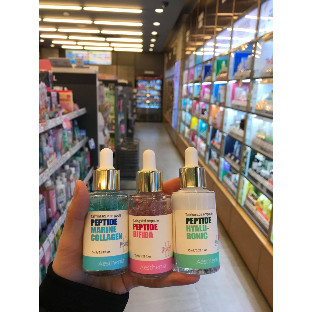 Tinh Chất Tươi Dưỡng Da Aesthenia Peptide Ampoule