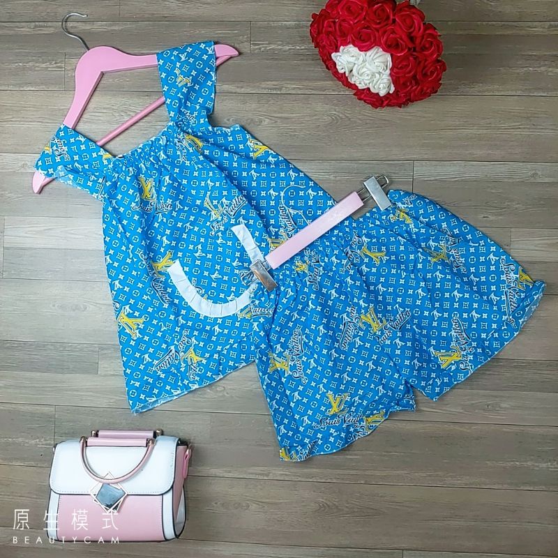 ❤️SIÊU DỄ THƯƠNG❤️Đồ bộ đùi 2 dây cánh tiên mặc nhà, đồ bộ mặc nhà nữ mềm mịn mát chipchip90 M00119