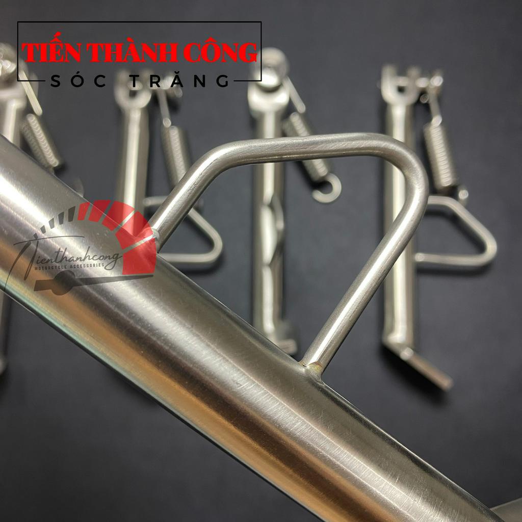 Chân chống nghiêng INOX 304 dùng cho nhiều dòng xe