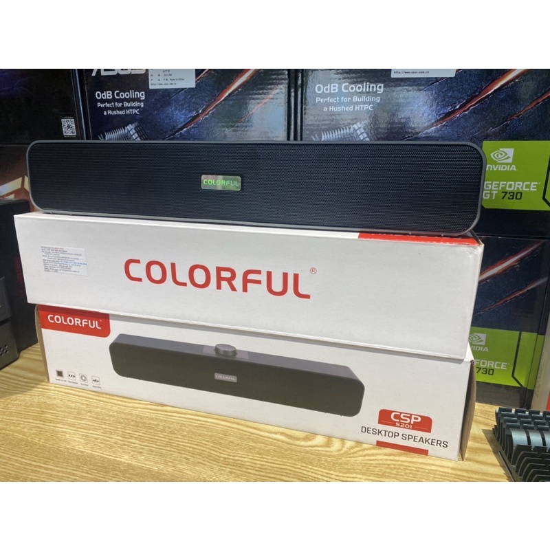 LOA COLORFUL Soundbar CSP-5201 Desktop Speaker , có bluetooch và k có bluetooch