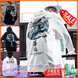 FREESHIP_ÁO HOODIE NỈ ĐẸP HD250 (In Bát Quái)
