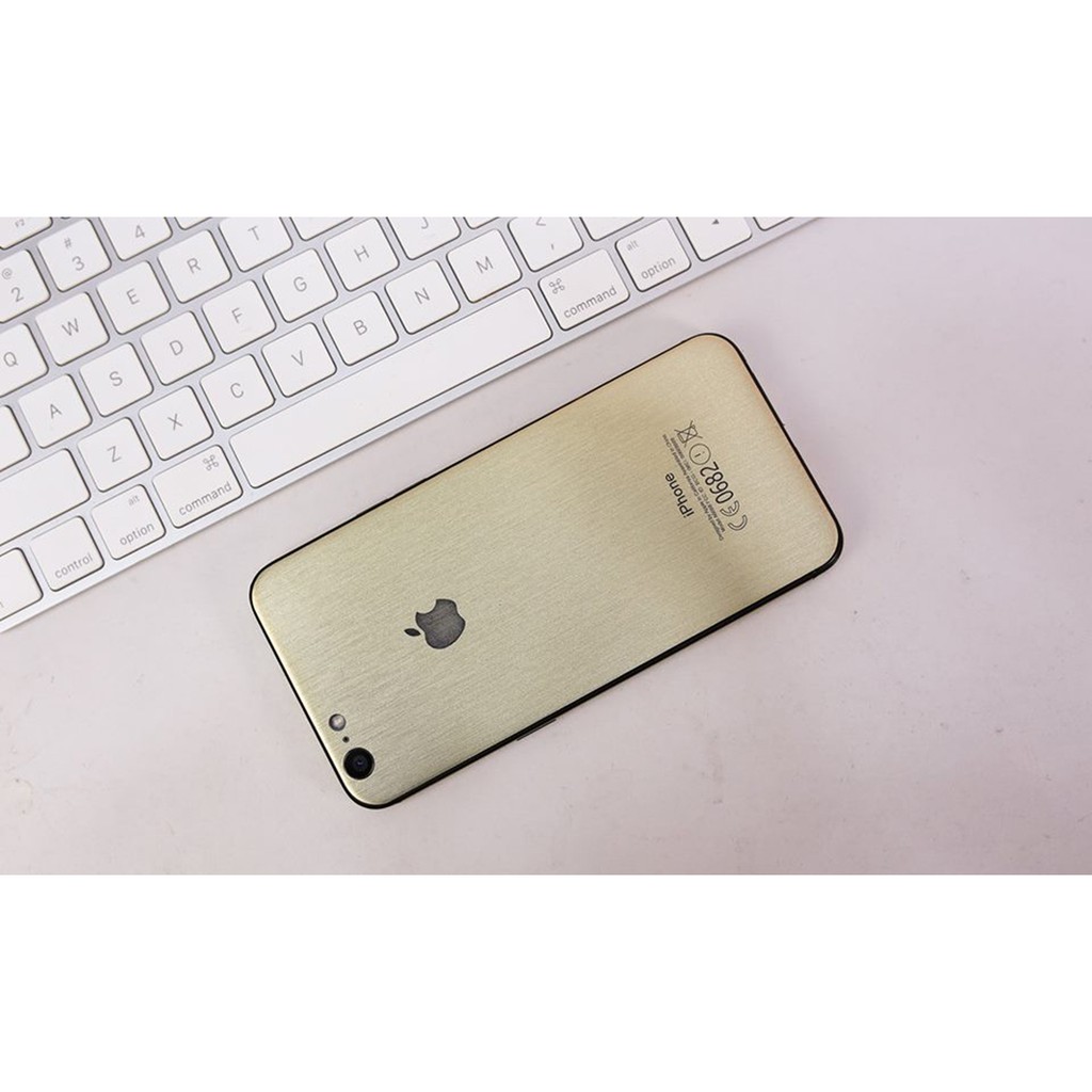 Skin dán Oppo thành Iphone Màu Gold