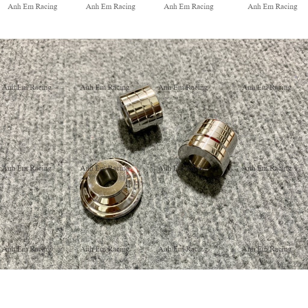 CỤC CANH BÁNH TRƯỚC SAU INOX NGUYÊN KHÔI CHO XE Exciter 2010