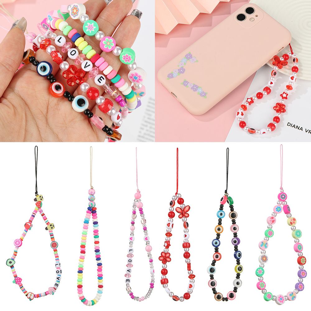 Dây đeo tay phong cách đáng yêu giữ điện thoại di động tiện lợi