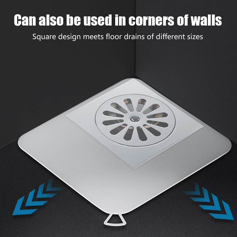 Vỏ Bọc Lỗ Thoát Nước Sàn Nhà Tắm Bằng Silicon Dày Dặn Chống Mùi Hôi Tiện Dụng