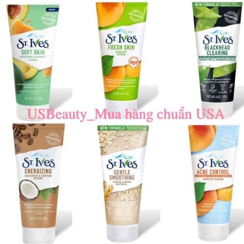 Sữa rửa mặt tẩy tế bào da chết St.Ives 170g