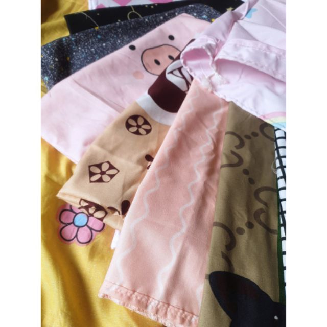 (Phụ kiện bán kèm) Vỏ gối ôm cotton poly size 35cm×100cm( nhắn tin cho shop để được chọn mẫu)