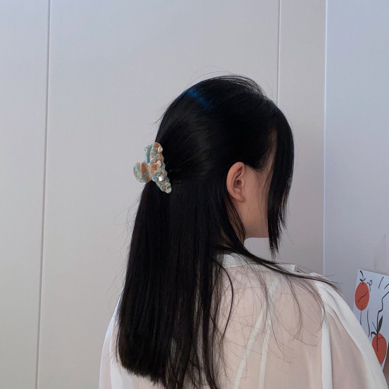 Kẹp Tóc Hình Hoa Nhiều Màu Sắc Ngọt Ngào Cho Nữ