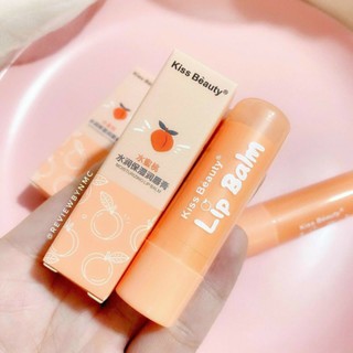 SON DƯỠNG ĐÀO MOISTURIZING LIP BALM KISS BEAUTY