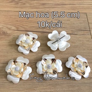Mạc hoa nhựa 5.5cm & 6 cm