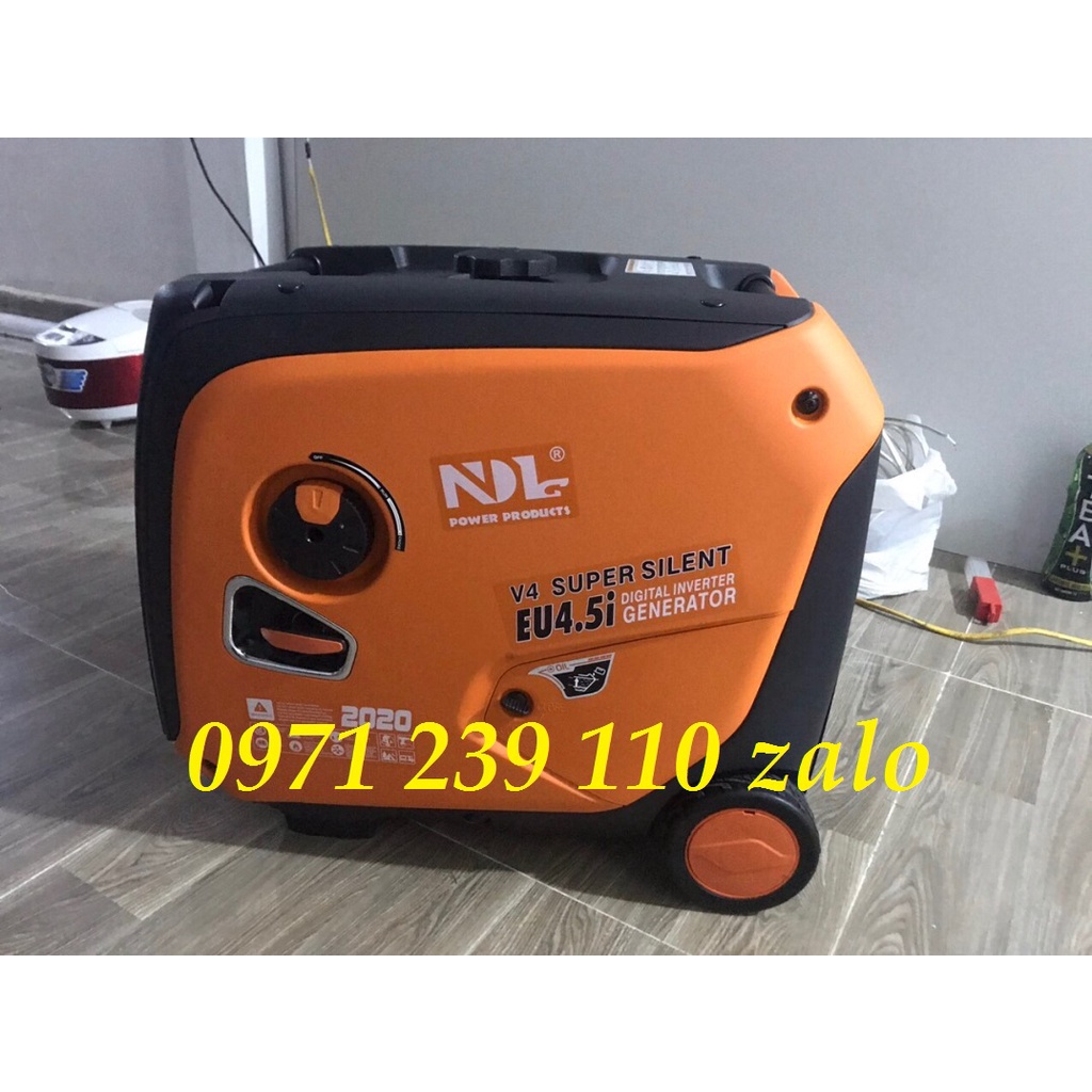 Máy phát điện chạy xăng chống ồn 4kw giá cực ưu đãi