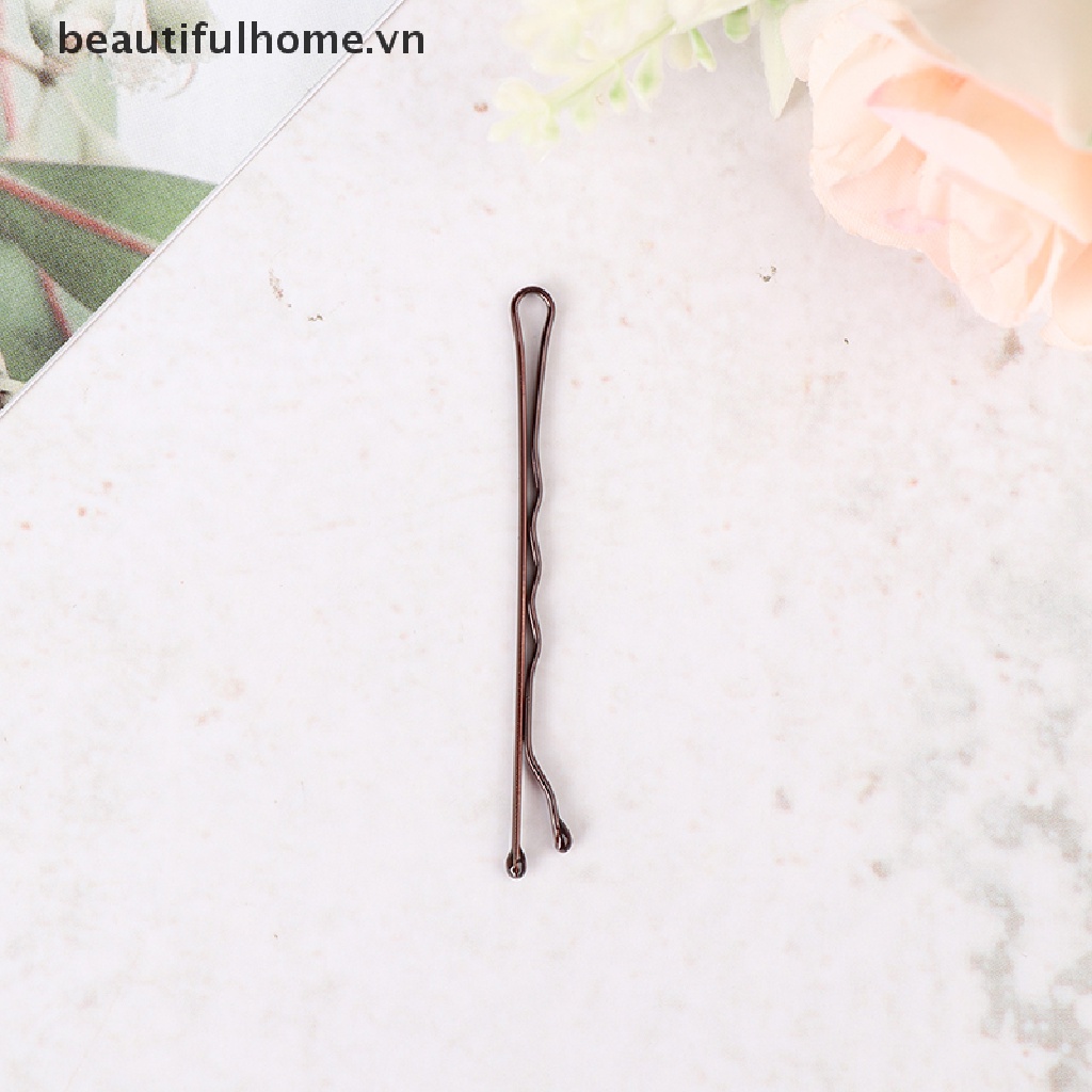 Bộ 100 Kẹp Tóc Màu Đen Cho Nữ