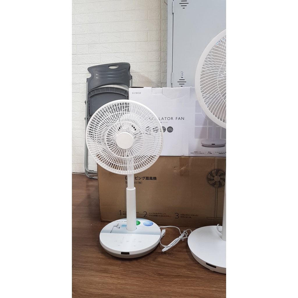 Quạt Nhật Cao Cấp Siroca 360 - Dùng Điện 100V