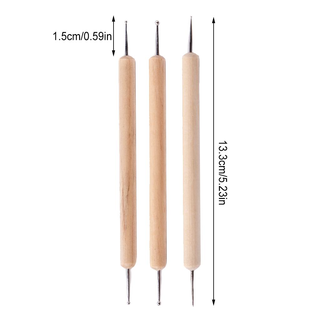Set 3 Dụng Cụ Hỗ Trợ Làm Móng Nghệ Thuật
