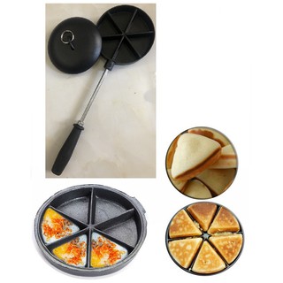 Khuôn Làm Bánh Khoai Mì, Bánh Trứng Cút Nướng Chống Dính Có Nắp Đậy Dragon