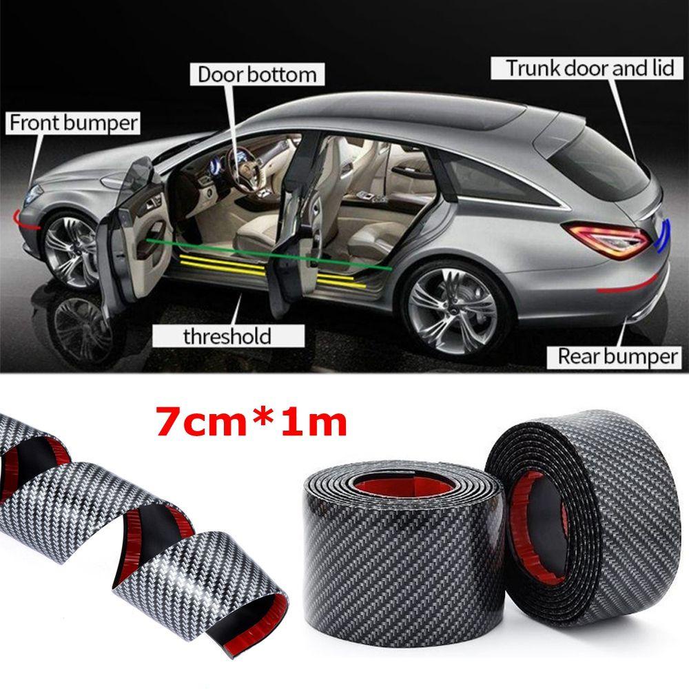 MYRONGVN Miếng Dán Cao Su Mềm Bảo Vệ Cạnh Xe Hơi DIY