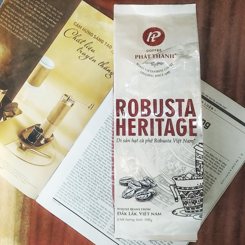 Cà phê Phát Thành Robusta Heritage PC3 - Gói 500g