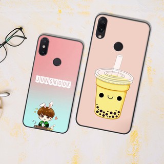 Ốp lưng in hình TRÀ SỮA DỄ THƯƠNG dành cho XIAOMI Redmi 6 Pro-Mi A2 Lite-Redmi 6/6A-Redmi7/7A