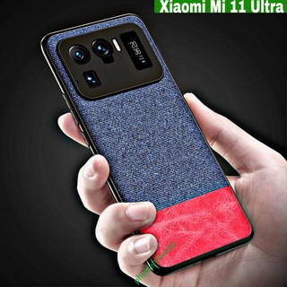 Ốp lưng Xiaomi Mi 11 Ultra chống sốc Vải Da mềm cao cấp siêu đẹp cao cấp