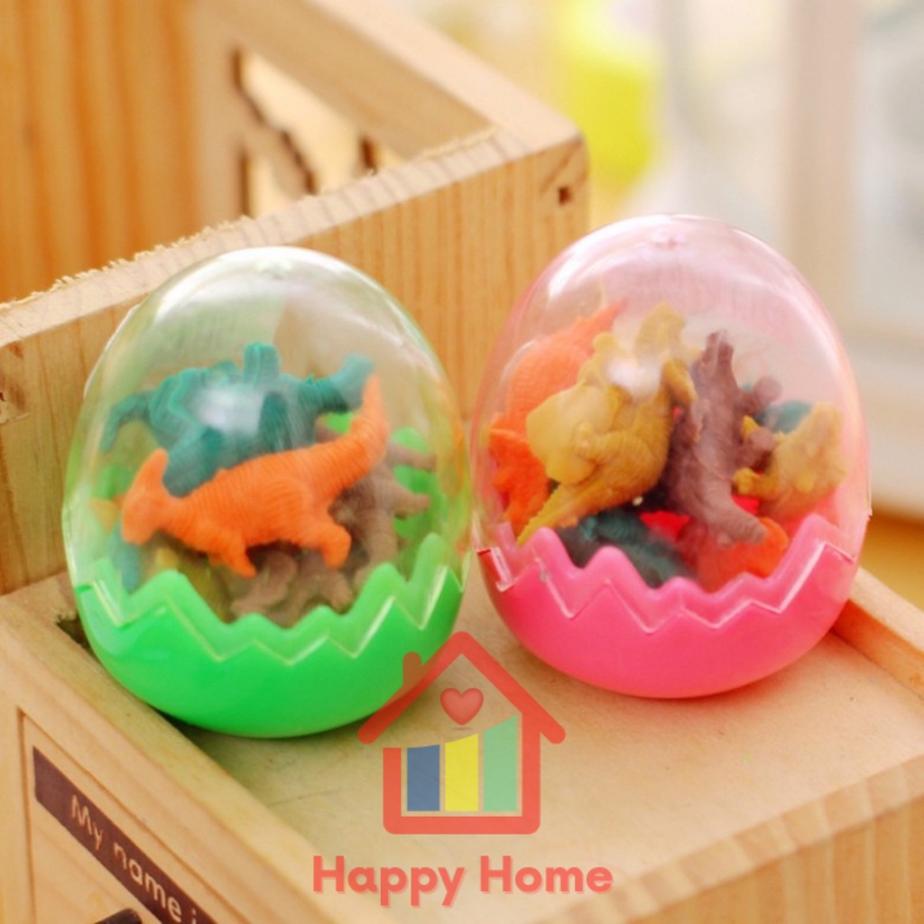 Tẩy bút chì, cục tẩy, gôm hình trứng khủng long Happy Home