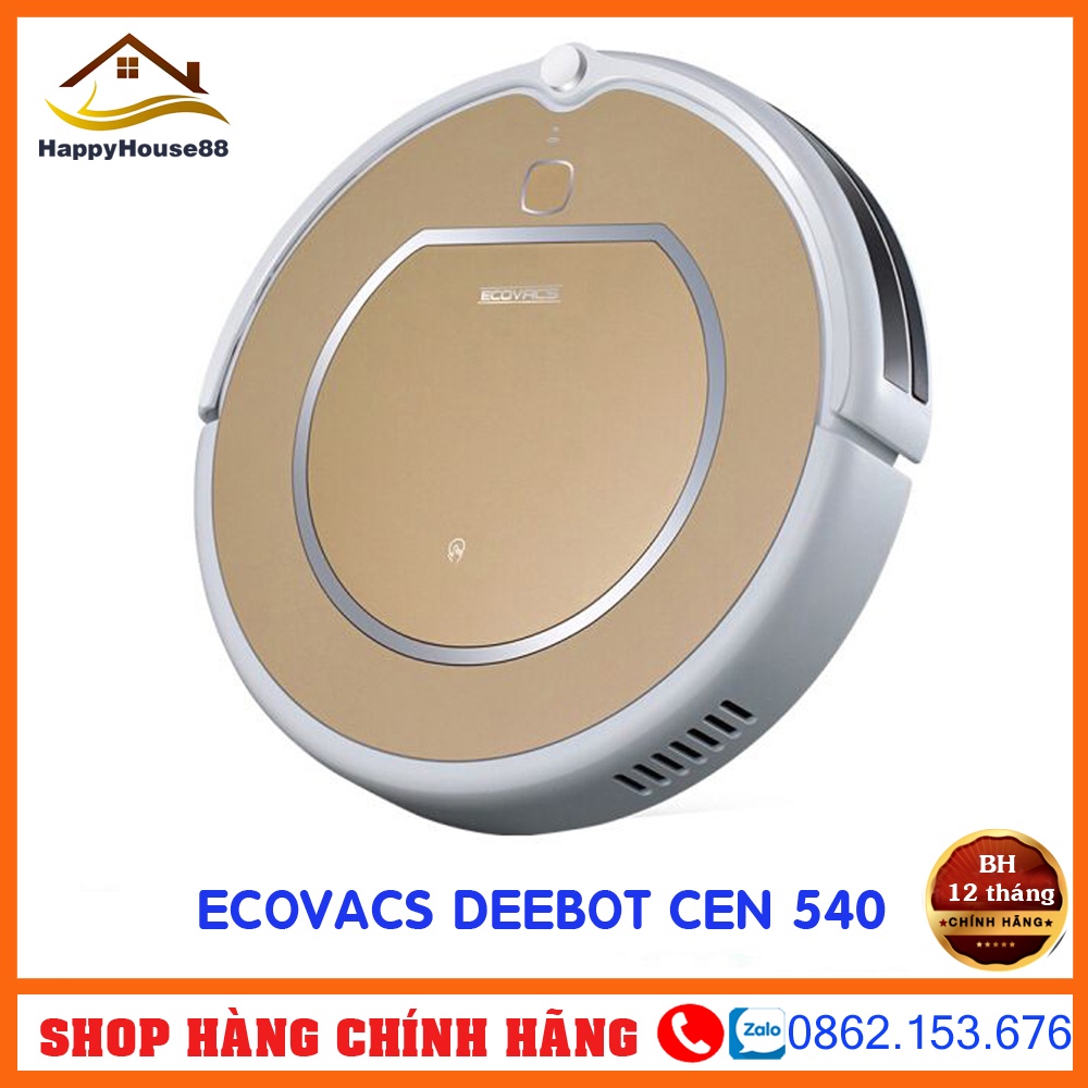 Robot hút bụi lau nhà Ecovacs Deebot CEN546/540 Hàng trưng bày Mới 99% Bảo Hành 6 Tháng