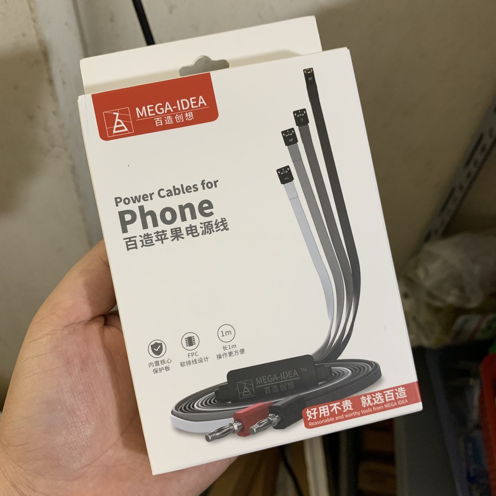 Dây kẹp nguồn i.Phone 7-12 Promax MEGA-IDEA