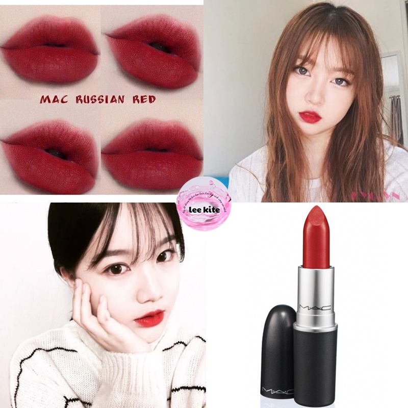 Son MAC Matte Màu 612 Russian Red - Màu Đỏ Cổ Điển