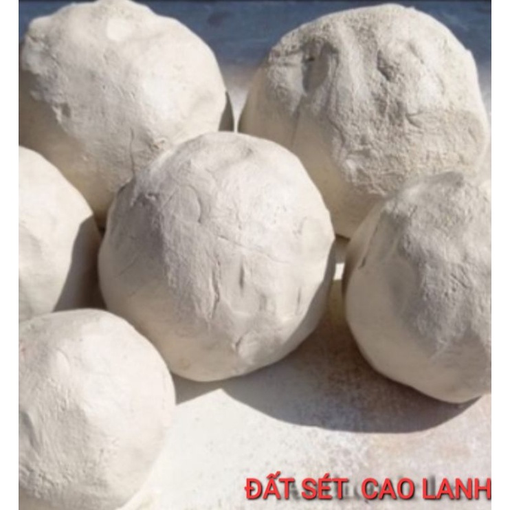 ĐẤT SÉT CAO LANH TRẮNG  NGÀ 1Kg