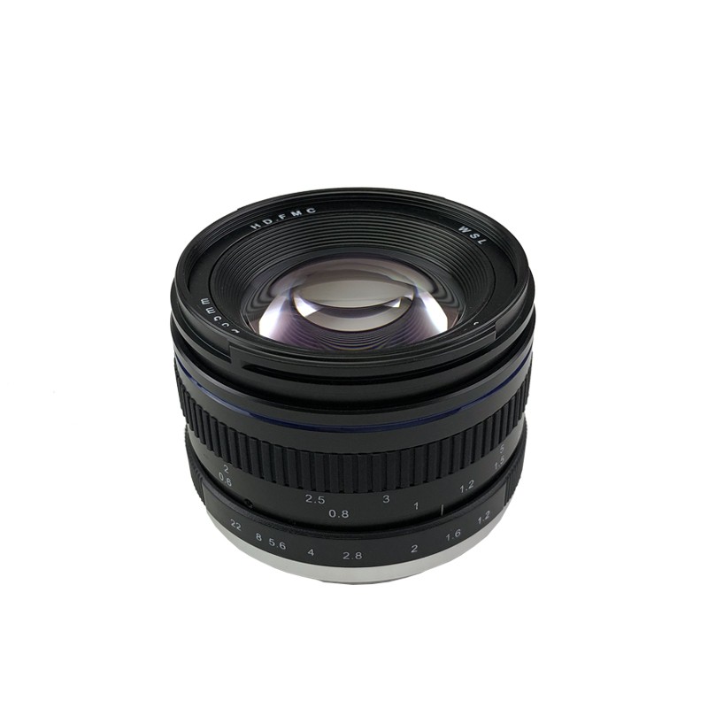 Ống kính Wesley 50mm F1.2 cho Sony FullFrame và Canon DSLR