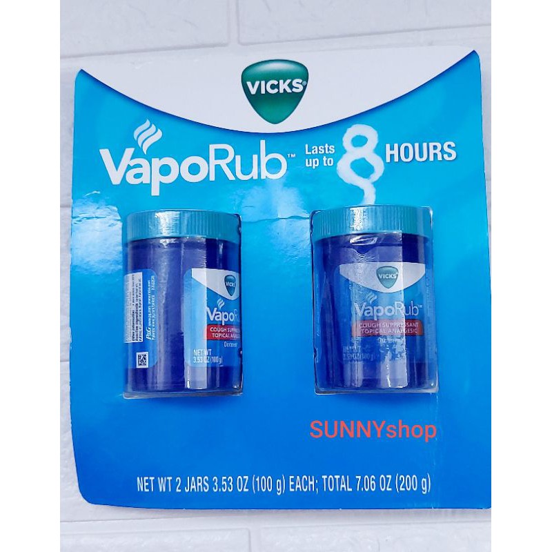 Dầu thoa ấm ngực Vick Vaporub Mỹ