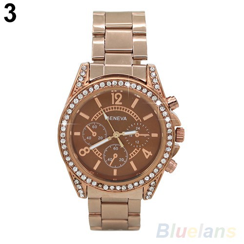 Đồng hồ Quartz Analog đính đá dành cho nữ