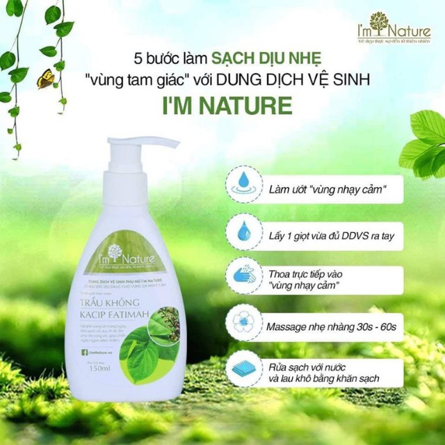 Dung dịch vệ sinh phụ nữ lá trầu không khử mùi sạch sâu an toàn dịu nhẹ Hatola