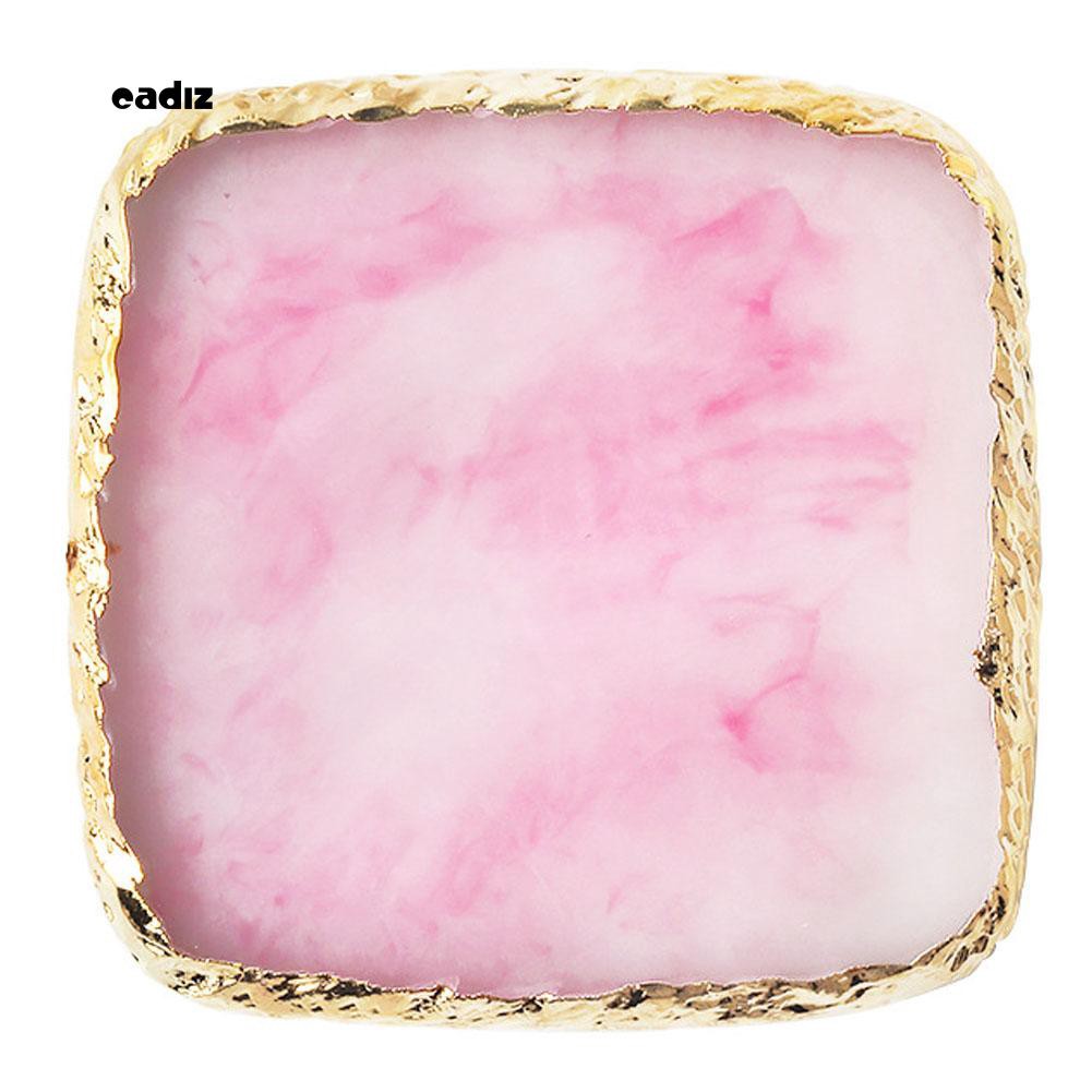 [Hàng mới về] Khay sơn móng 8.7cm x 8.7cm bằng nhựa resin thiết kế đẹp mắt